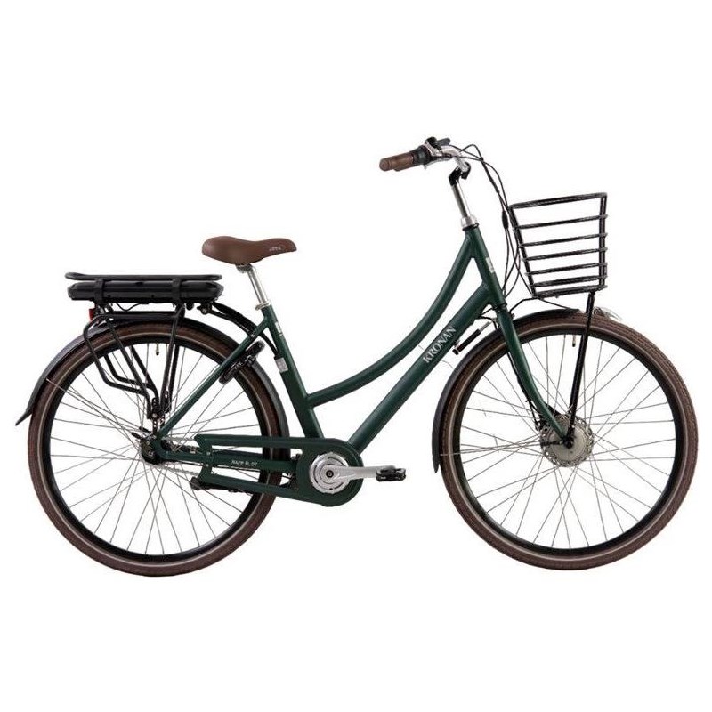 Kronan Elcykel Rapp Grön