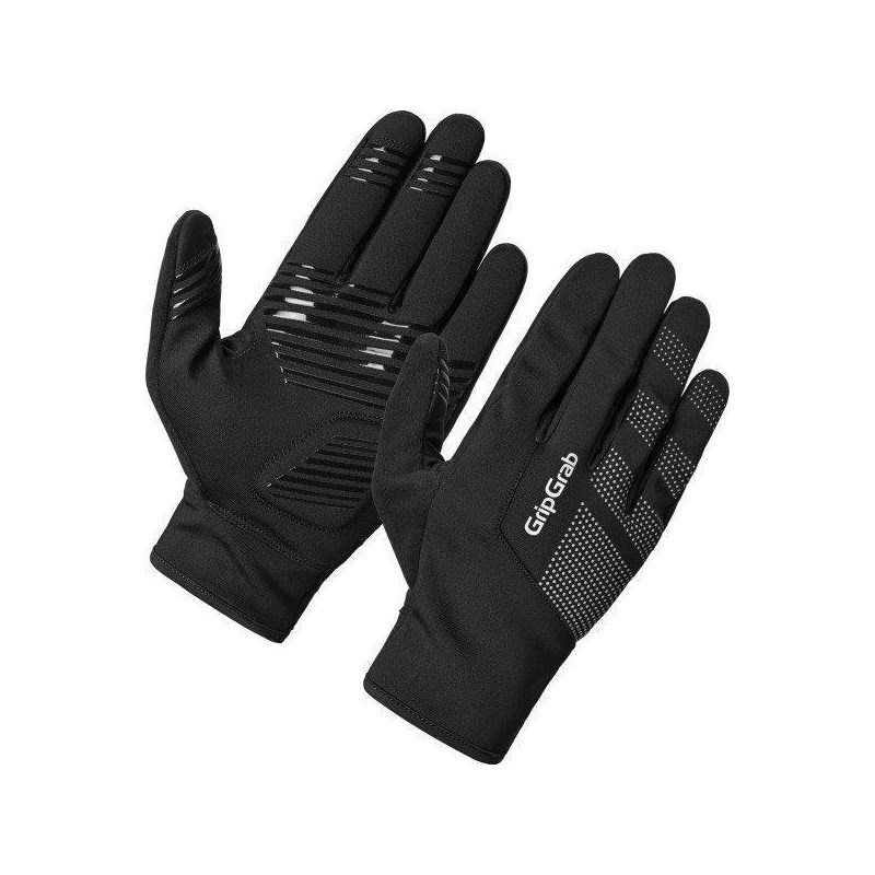 Gripgrab Cykelhandskar Ride II Windproof Spring-Autumn Black Svart