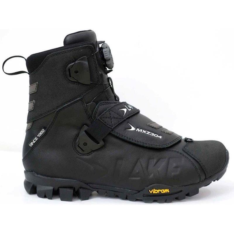 Lake Cykelskor Vinter Mxz 304 Svart/Vit
