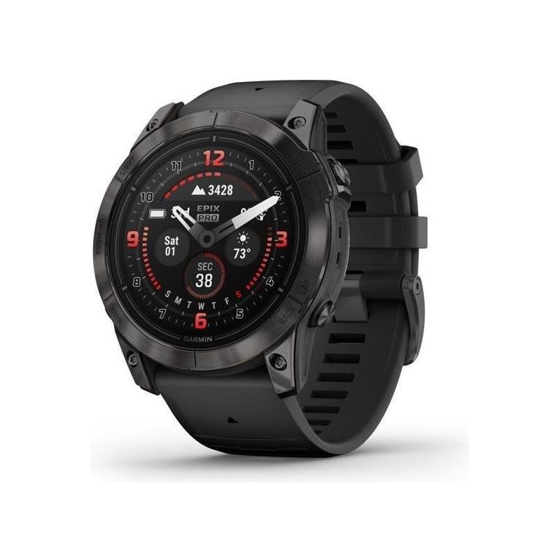 Garmin Träningsklocka EPIX PRO Black Svart