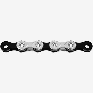 KMC Kedja X10 10-växlar 122L med kedjelås Silver/Black