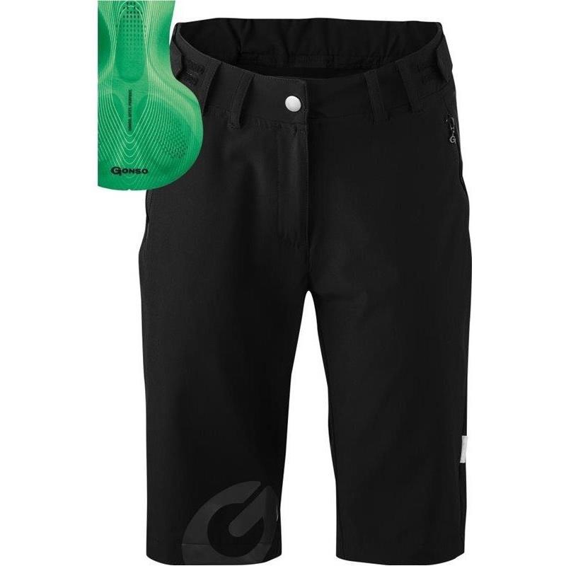 Gonso Sitivo Bike Shorts with Medium Seat Pad Women Svart