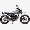 Moped Viarelli Scrambler mattgrå 45 km/h manuell (Euro 5 Klass 1)