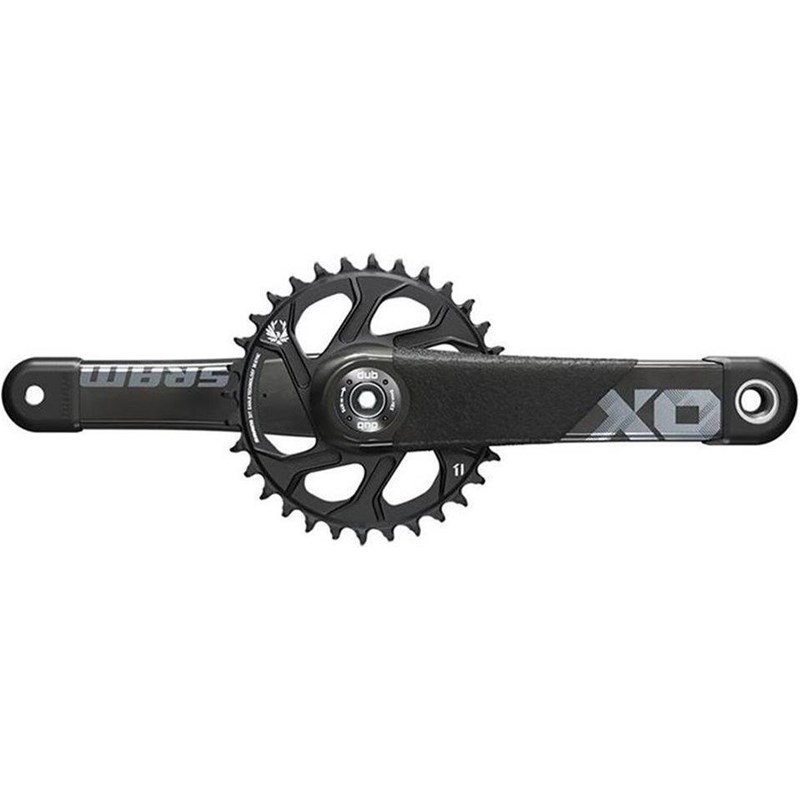 SRAM X01 DH DUB Crank Set 34T DM Black 170 Mm Svart