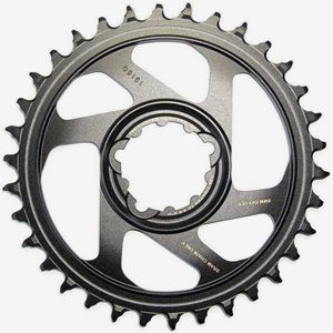 SRAM X-Sync 2 Chainring Direct Mount Aluminum 1... Black/Gold