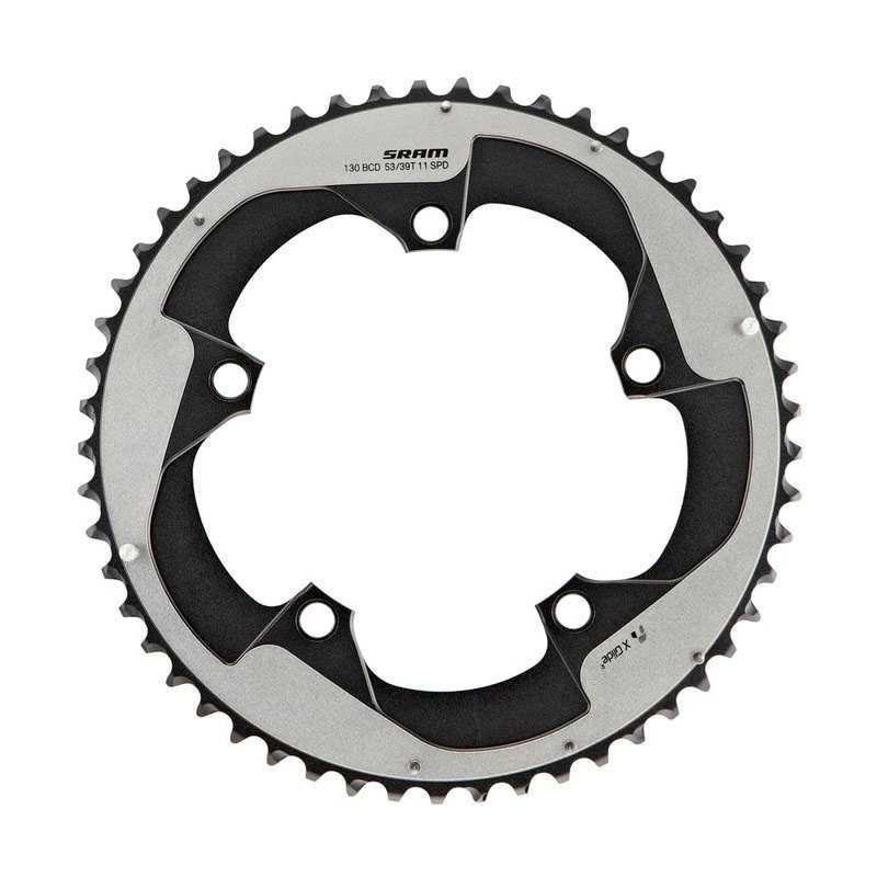 Sram Drev Red ¥110 mm Bcd 2X11-Speed X-Glide Yaw Alu 50T Svart