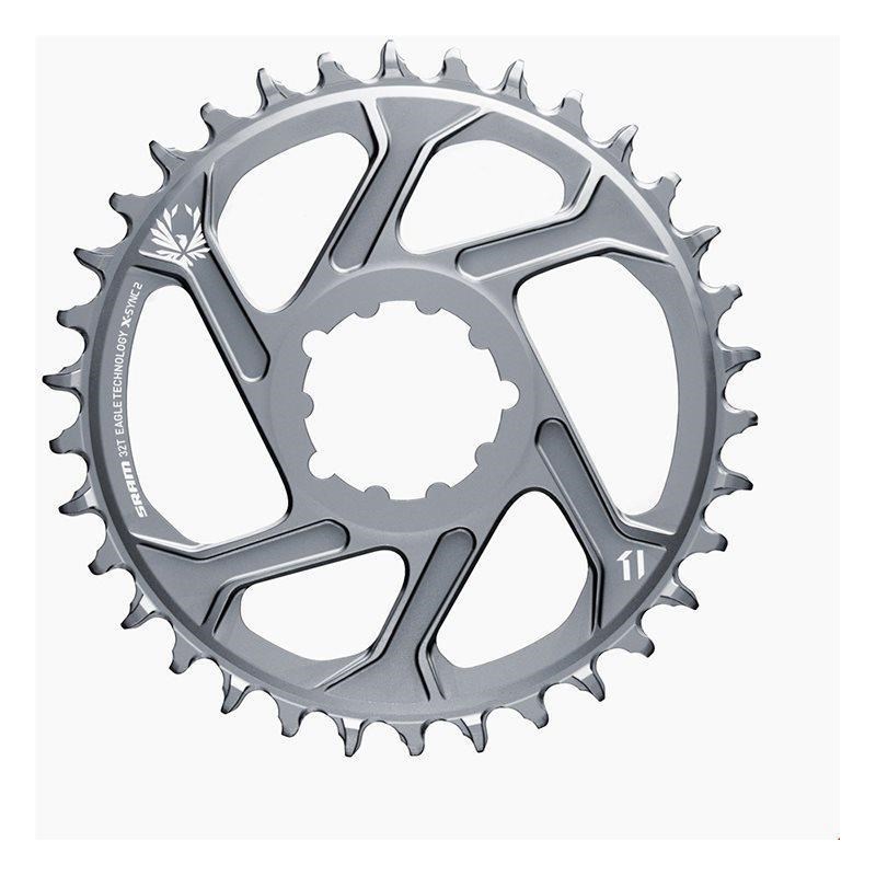 Sram Drev Dm 6 mm Offset 1X12-Speed Eagle Alu 32T Lunar Grey Eagle
