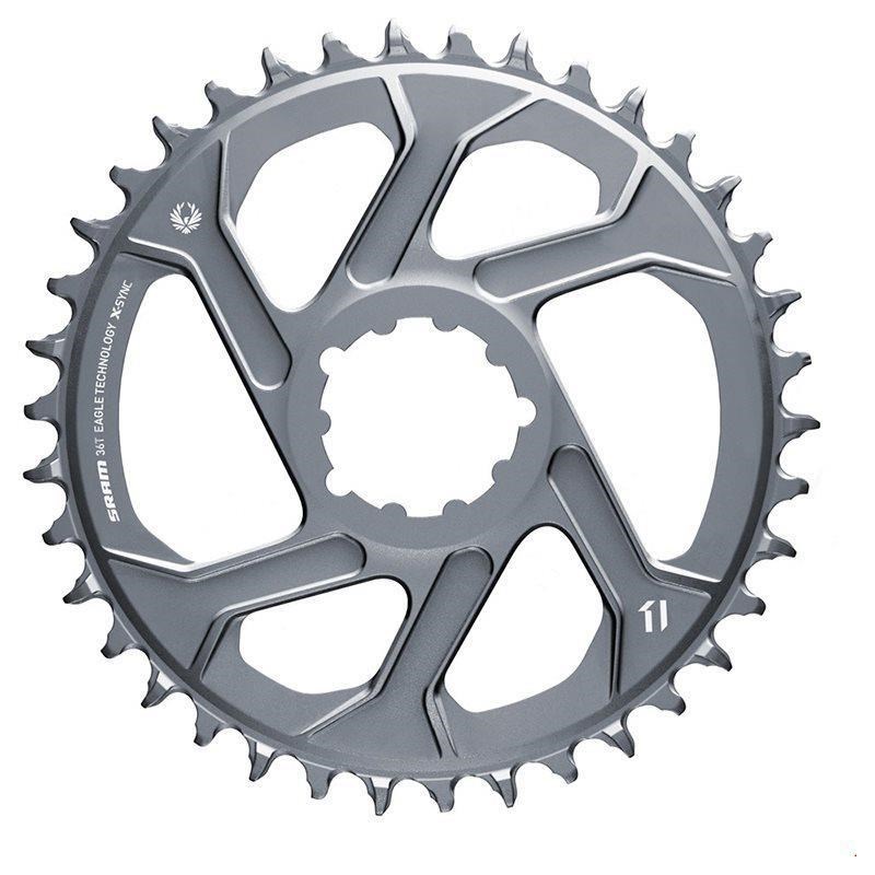 Sram Drev Dm 6 mm Offset 1X12-Speed Eagle Alu 36T Grey Eagle
