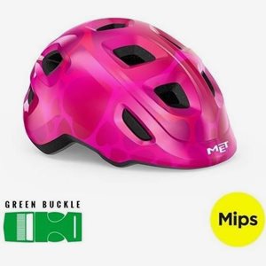 MET Cykelhjälm Hooray MIPS Pink Hearts