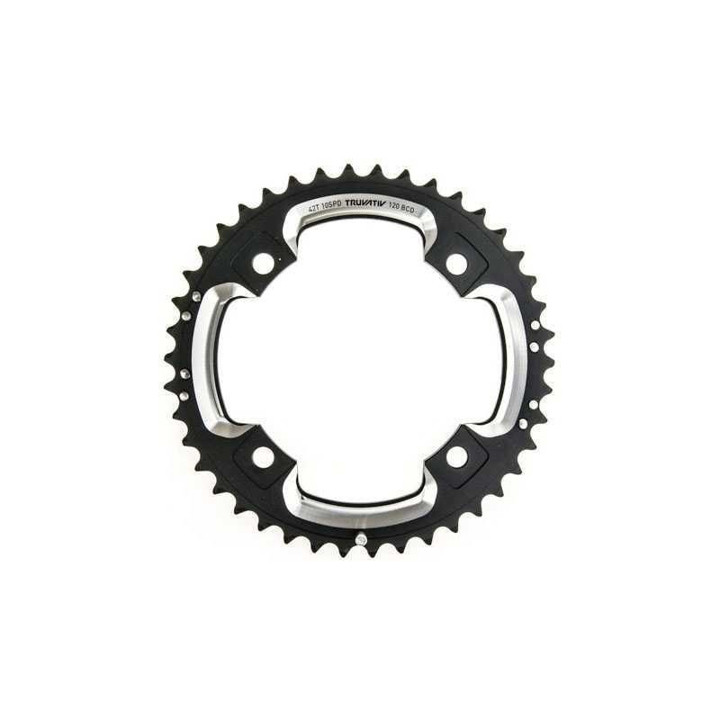 Sram Drev Ø120 mm Bcd 2X10-Speed Bb30 (S-Pin) Alu 42 Svart
