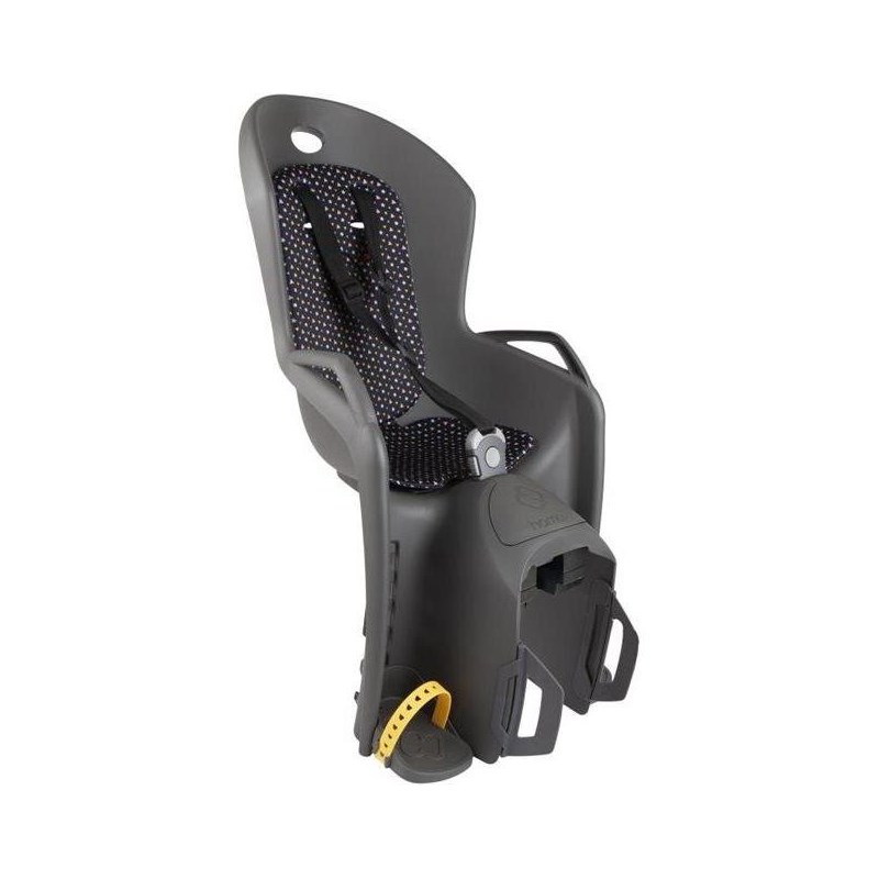 Hamax Cykelsits Amiga Med Pakethållarfäste Dark Grey/Multi