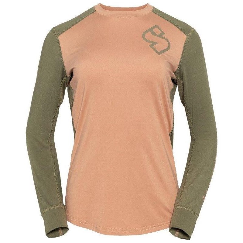 Sweet Cykeltröja Hunter Ls W Aprikos/Grön