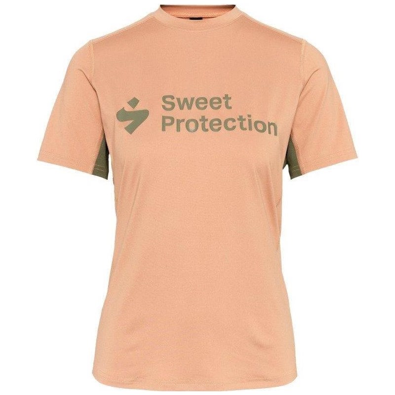 Sweet Cykeltröja Hunter Ss W Aprikos Aprikos/Grön