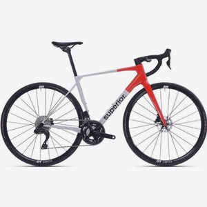 Superior RacercykelX-road 9.5 GF GlossGrey/Orange Red