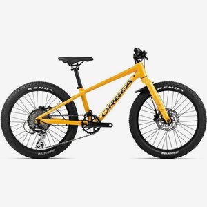 Orbea Barncykel MX 20 Team Disc 20 Tum Mango/Svart Matt