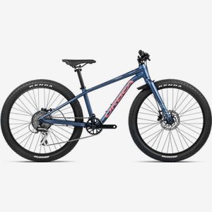 Orbea Barncykel Mx 24 Team Disc Moondust Blue/Red Matt