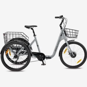 Monty Trehjulig Elcykel Nuke 24 Silver/Silver/Silver