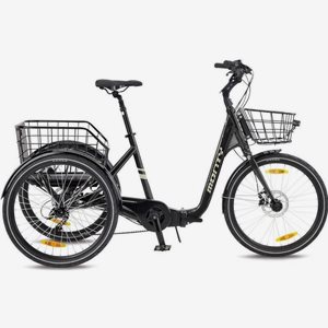 Monty Trehjulig Elcykel Rocket 24 Black/Cobre/Black