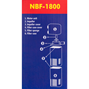 Aqua Nova NBF-1800 - Innerfilter - 1800 l/h