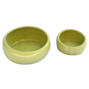 Keramikskål - Ergonomisk - Limegrön - 420 ml