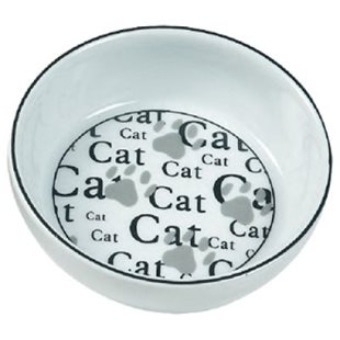 Keramikskål - Katt - 13 Cm - Cat&Tass