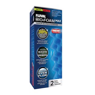 Fluval 206/207-306/307 Bio-Foam Max - Filtermatta - 2 st