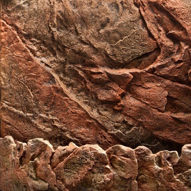 Juwel Bakgrund - Cliff Dark - 600x550 mm