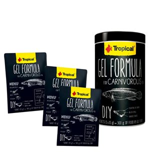 Tropical Gel Formula - Carnivorous Fish - 300 g