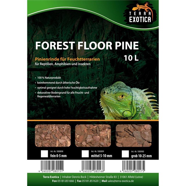 Terra Exotica - Forest Floor Pine 10 liter - 5-15 mm