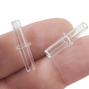 Aqua Nova Skarvkoppling - 4/6 mm - Transparent - 2-pack