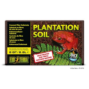 Exo Terra Plantation Soil - 8,8 L - Kokosfiber