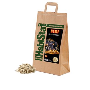 HabiStat Hemp - Bottensubstrat - 25 Liter