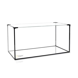 Zqare - Helglasakvarium - 54 liter - Med täckglas & hållare