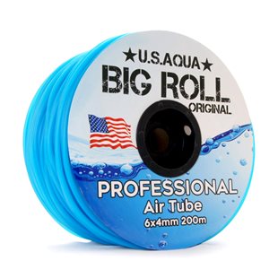 U.S.Aqua Airline Blue - Syreslang 4/6 mm - Metervara