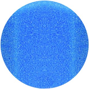 Blå filtermatta grovporig - 100x50x10 cm - 10 PPI