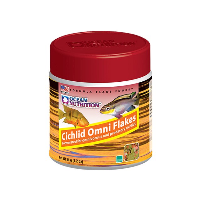 Ocean Nutrition Cichlid Omni Flakes - 34 g