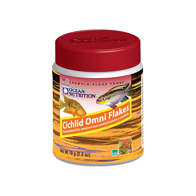 Ocean Nutrition Cichlid Omni Flakes - 70 g