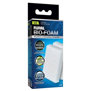 Fluval U2 Bio-Foam - Skumpatron - 2-pack
