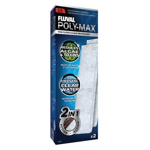 Fluval U3 Poly-Max - Filtermatta - 2-pack