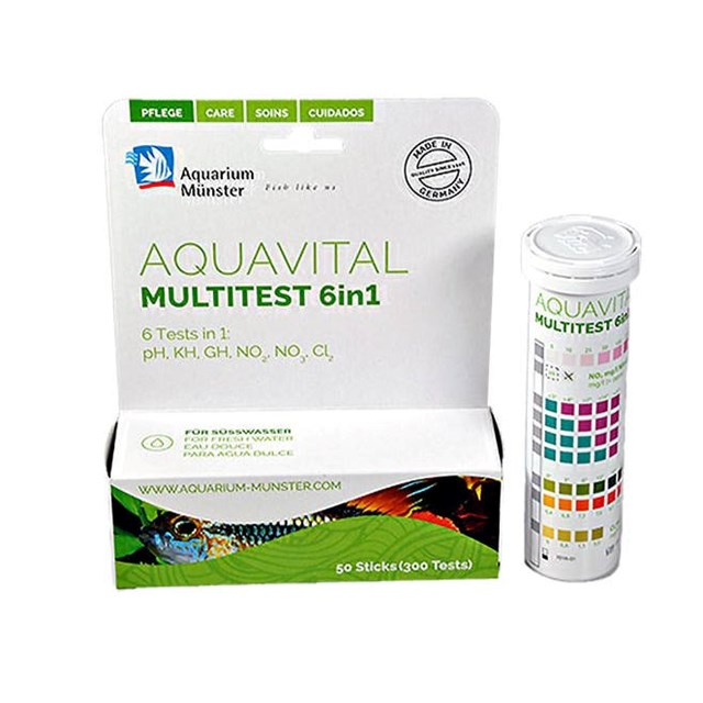 AquaVital Multistick Test Stickor 6 in 1 - 50 st