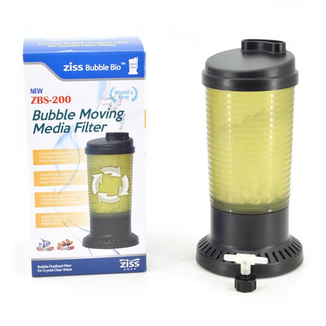 Ziss Aqua ZBS-200 Moving bed filter - Luftdrivet