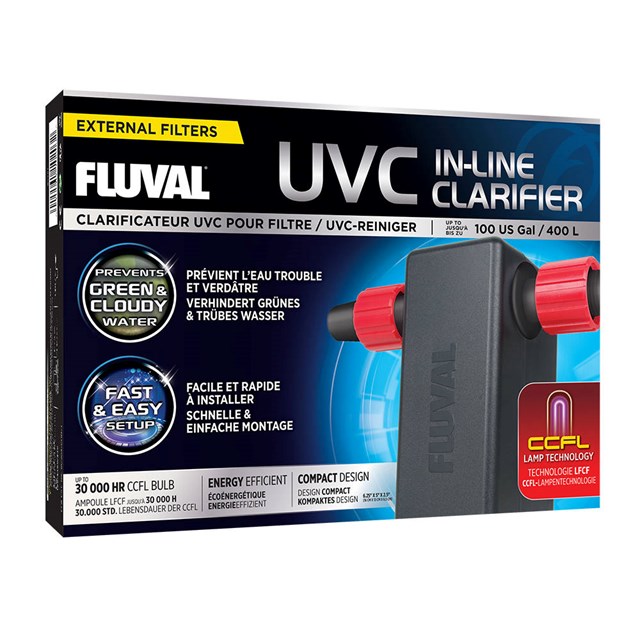 Fluval UVC In-line Clarifier - 3 W