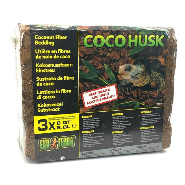 Exo Terra Coco Husk 3x8,8 liter - Kokoschips