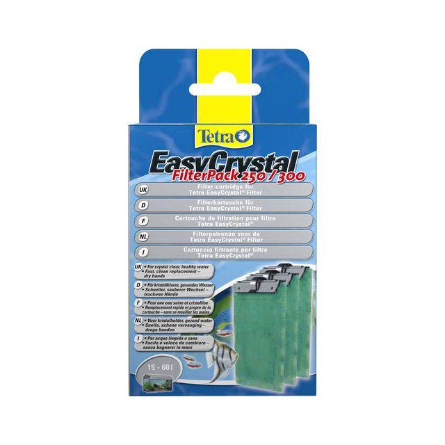 Tetra EasyCrystal 250/300 - Filterpatron - 3 st