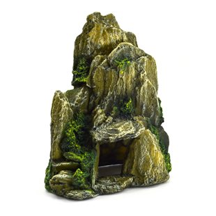 Aqua Della - Stone With Moss - Klippa med grotta