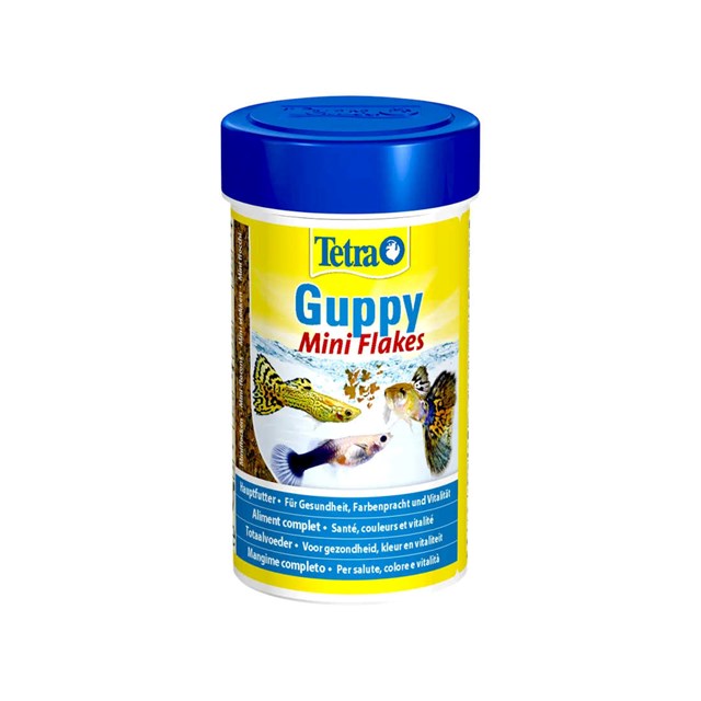 Tetra Guppy Mini Flakes - Flingor - 100 ml