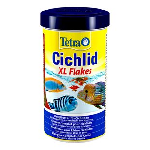 Tetra Cichlid XL Flakes - Storflingor - 500 ml