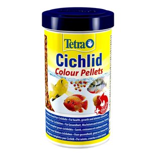 Tetra Cichlid Colour Pellets - 500 ml