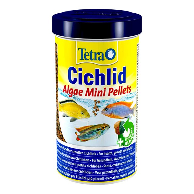 Tetra Cichlid Algae Mini Pellets - 500 ml