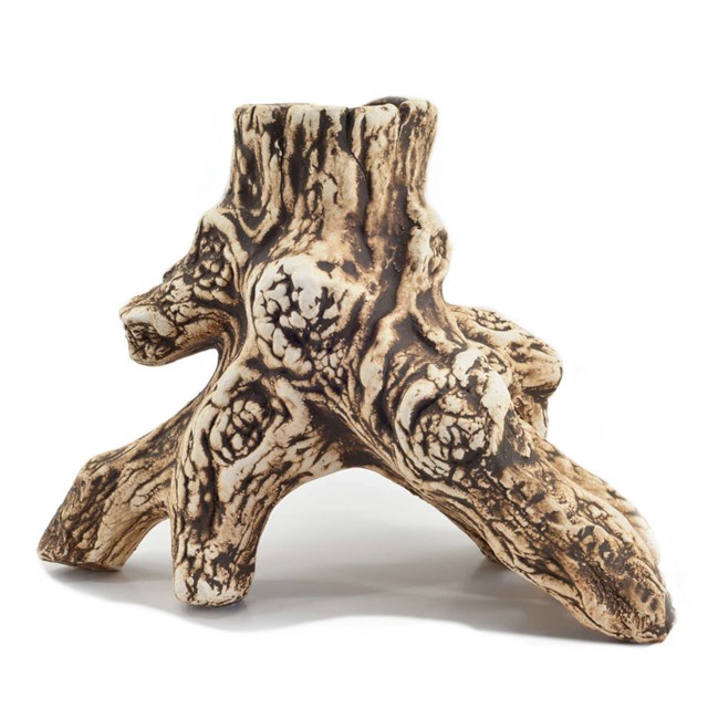 Trädrot i Keramik - 23,5x14x17 cm